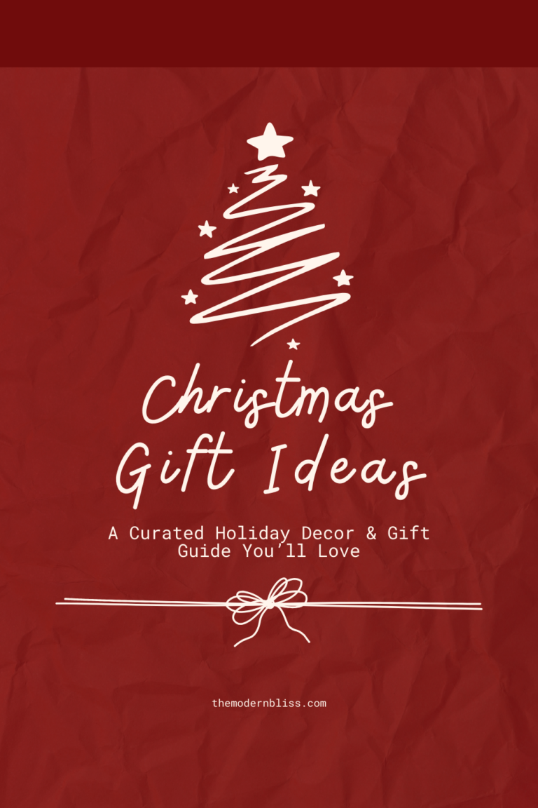 A Curated Holiday Decor & Gift Guide You’ll Love