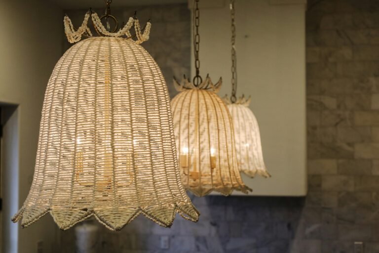 Wicker Pendant Lights for Kitchen Island: Warm, Elevated Lighting That Feels Effortlessly Stylish